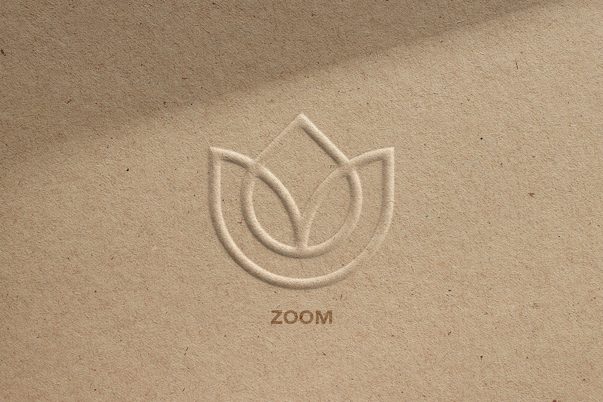 Embossed Paper Logo Mockup, a Mockup by Design Squad (Photo 5 of 5)