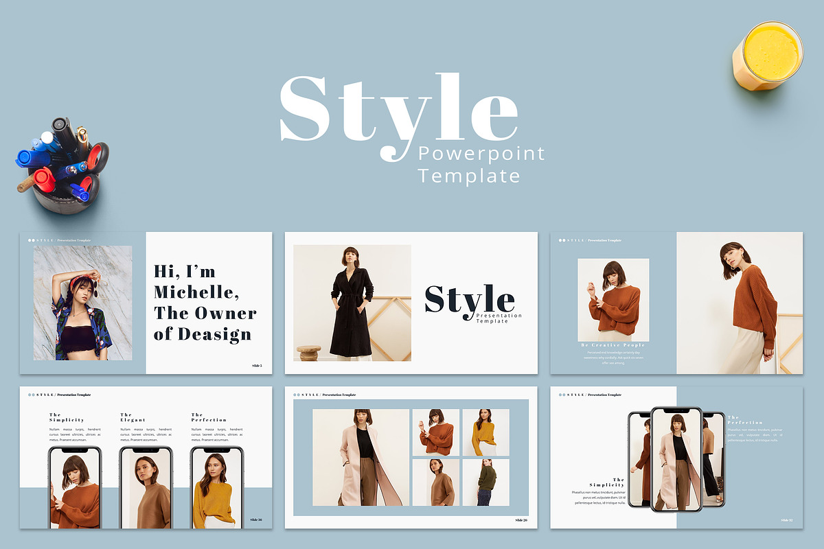 Style - Powerpoint Template, a Presentation Template by deasign
