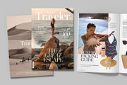Travel Magazine Template, a Magazine Template by BrandPacks (Thumbnail 4 of 5)