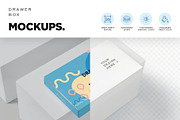 Drawer Box Mockups, a Packaging Mockup by megostudi0 (Thumbnail 8 of 8)