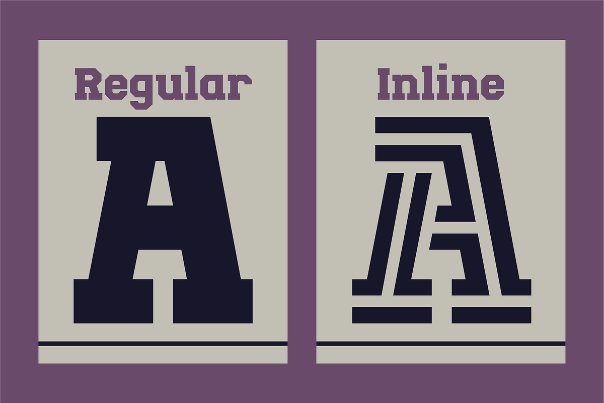 Top Slab – Retro Varsity Slab Serif, a Slab Serif Font by Tiptop Graphic (Photo 5 of 10)