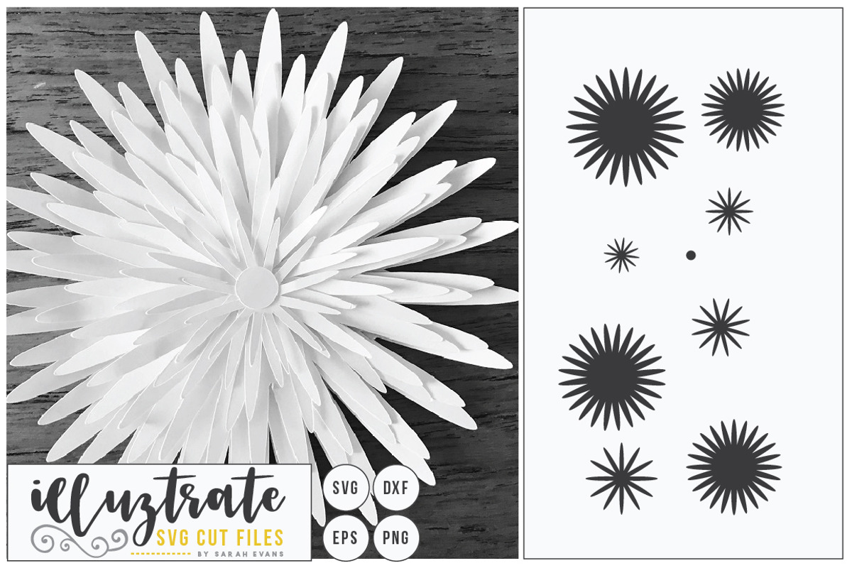3d Flower SVG Bundle, an Illustration by illuztrate (Photo 9 of 12)