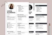 Student CV Resume | Canva | Editable, a Stationery Template by CreativeBundlex (Thumbnail 1 of 3)