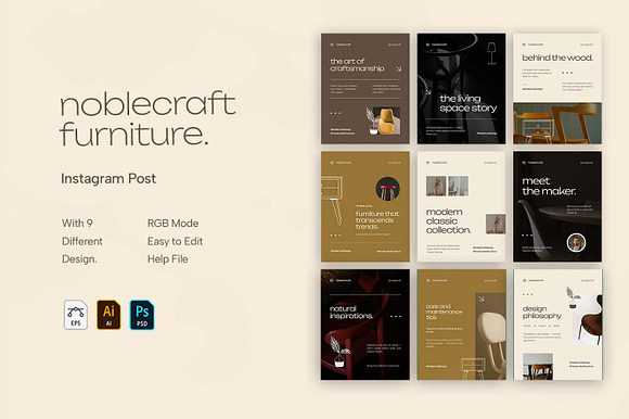 Noblecraft Furniture Instagram Post preview 4