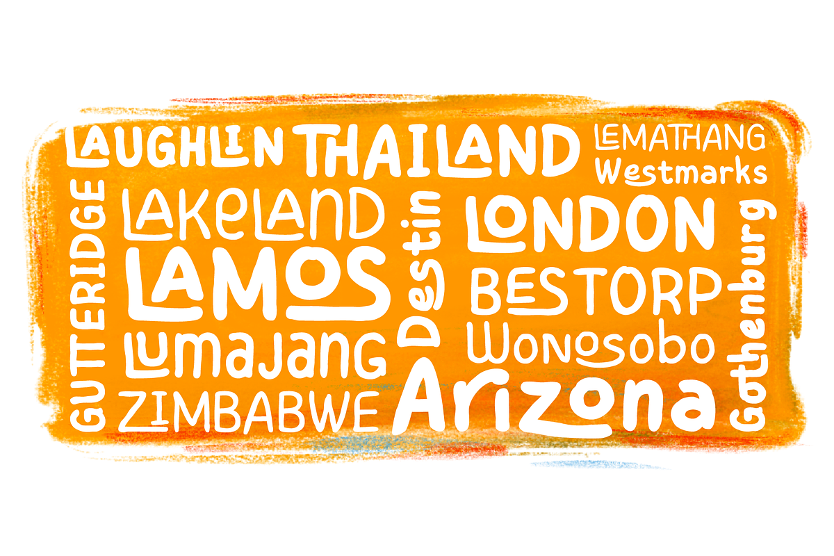 Childos - Playful font Family, a Handwritten Font by Namela Studio (Photo 3 of 5)