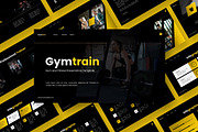 Gymtrain - Keynote Templates, a Presentation Template by Deepslide Studio (Thumbnail 3 of 6)