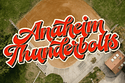 Baseball -Sport Font, a Script Font by Fenotype (Thumbnail 3 of 14)