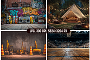Birthday Boy-Themed Photo Backdrops, a Background Graphic by PrintHaven Designs (Thumbnail 6 of 11)