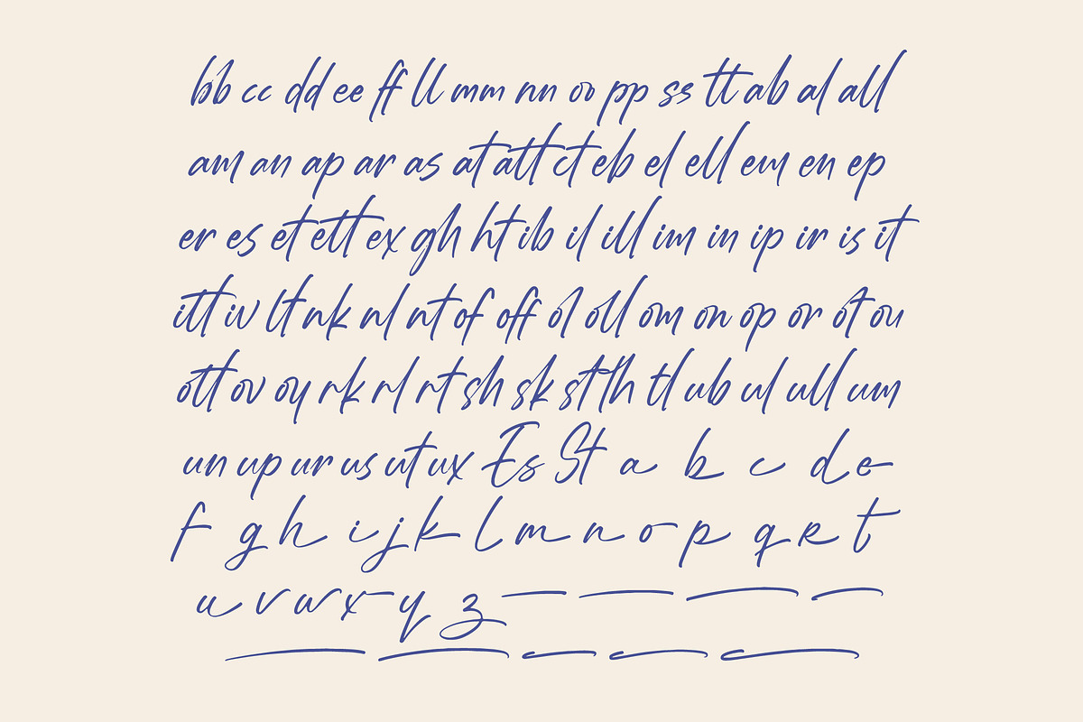 Estone Dreamwell Elegant Script Font, a Script Font by Letterena Studios Script (Photo 17 of 20)