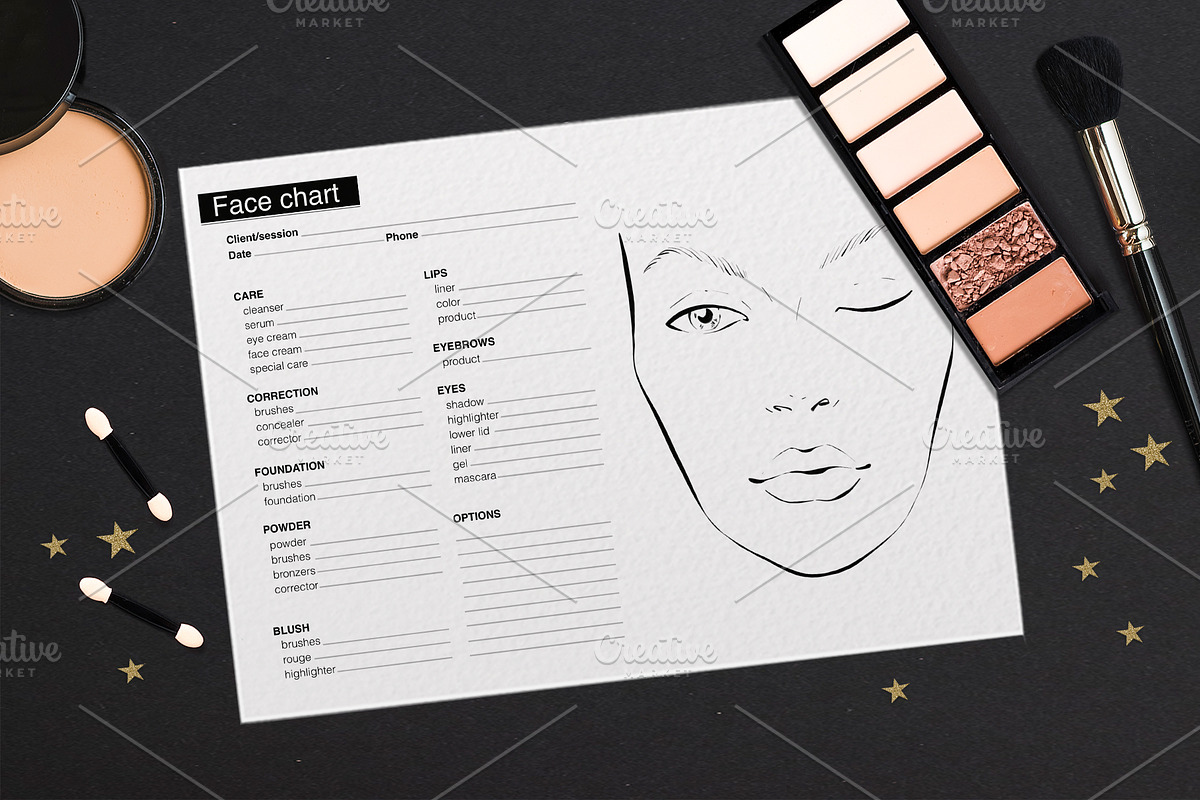 Set for makeup artists. preview 2