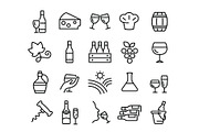 400+ outline FOOD ICONS, an Outline Icon by marusdesign (Thumbnail 18 of 24)
