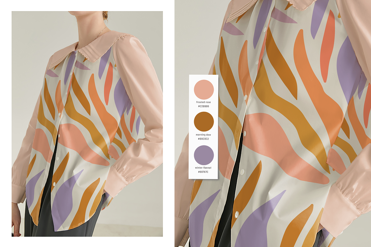 Organic shapes set seamless patterns, a Pattern Graphic by Getalo Viktoriia (Photo 3 of 10)