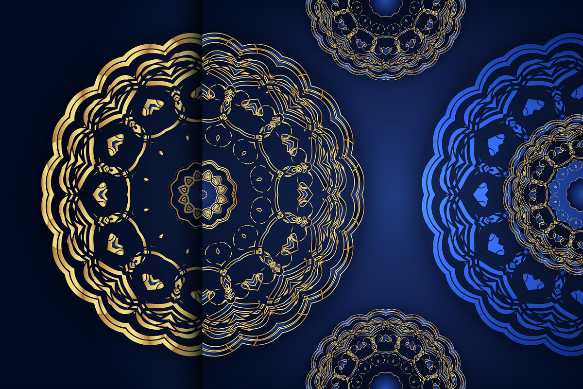 Mandala Ornamental Geometry Bundle, a Background Graphic by NJ Himel (Photo 54 of 92)