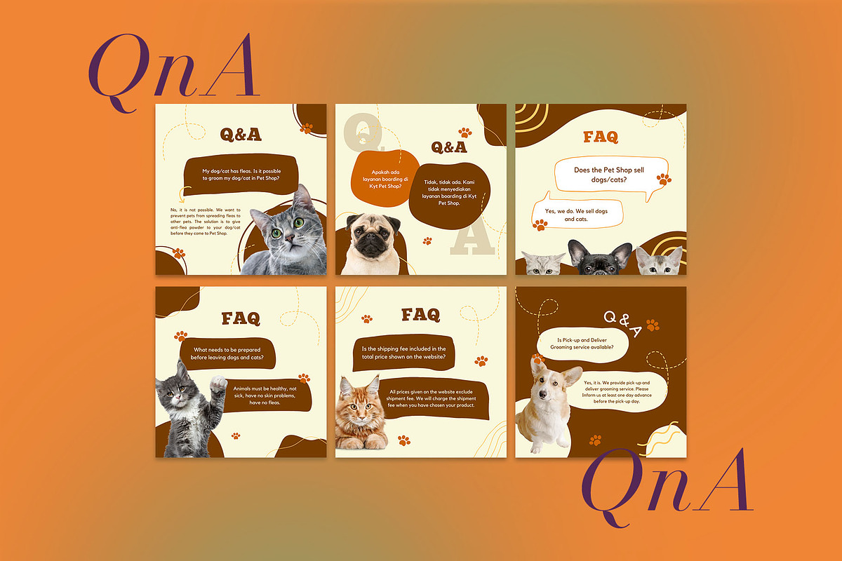 Pet Shop Instagram | CANVA Template, a Social Media Template by Azruca (Photo 13 of 17)