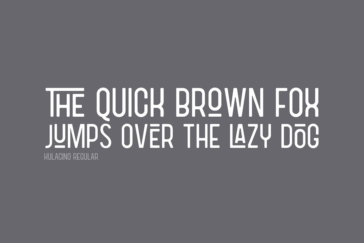 Kulacino, a Sans Serif Font by Juru Rancang Studio (Photo 2 of 6)