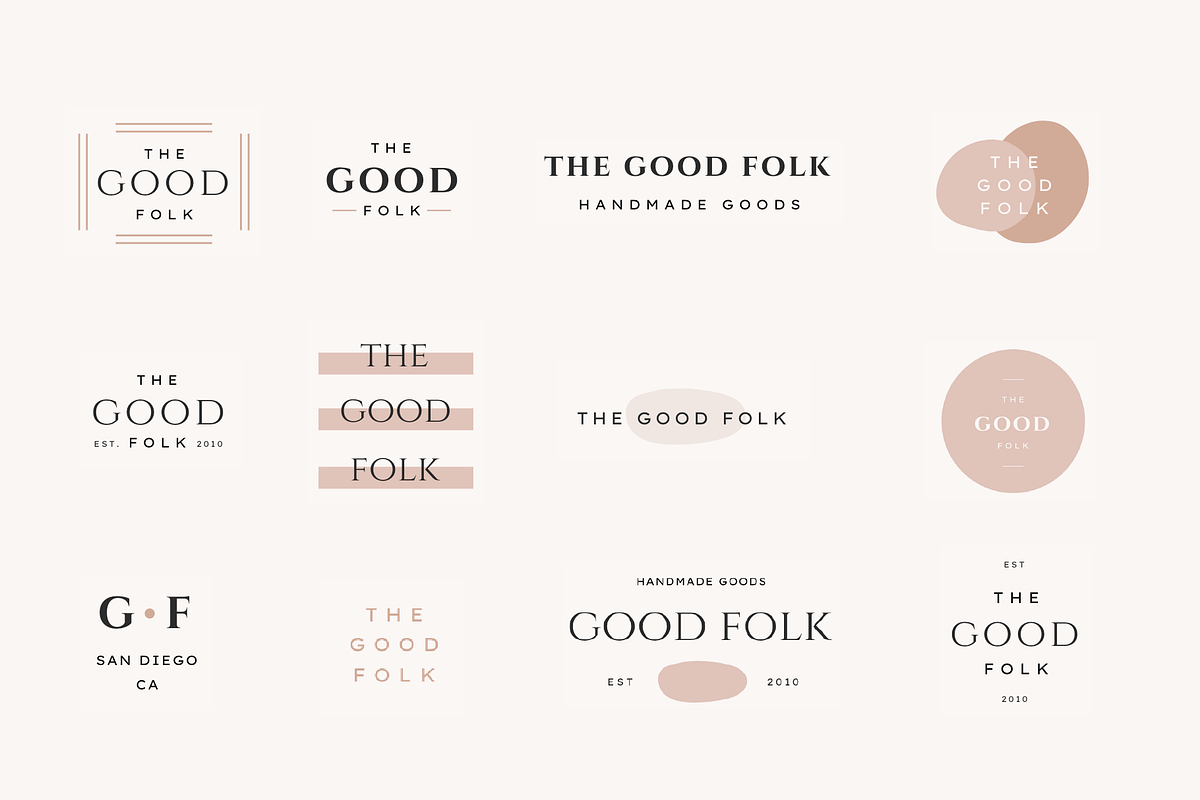 Modern Canva Logo Template Kit, a Branding & Logo Template by Forth and Wild (Photo 2 of 7)