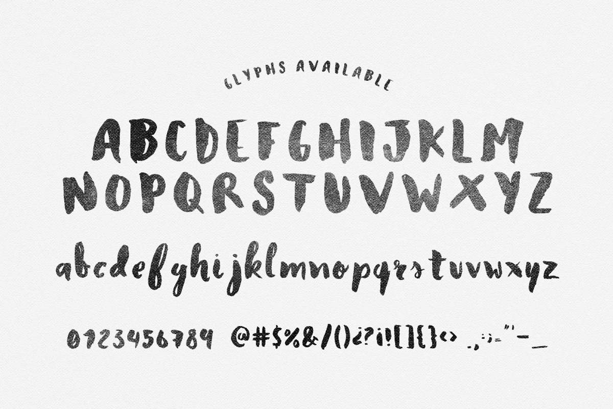 Heather Typeface preview 2