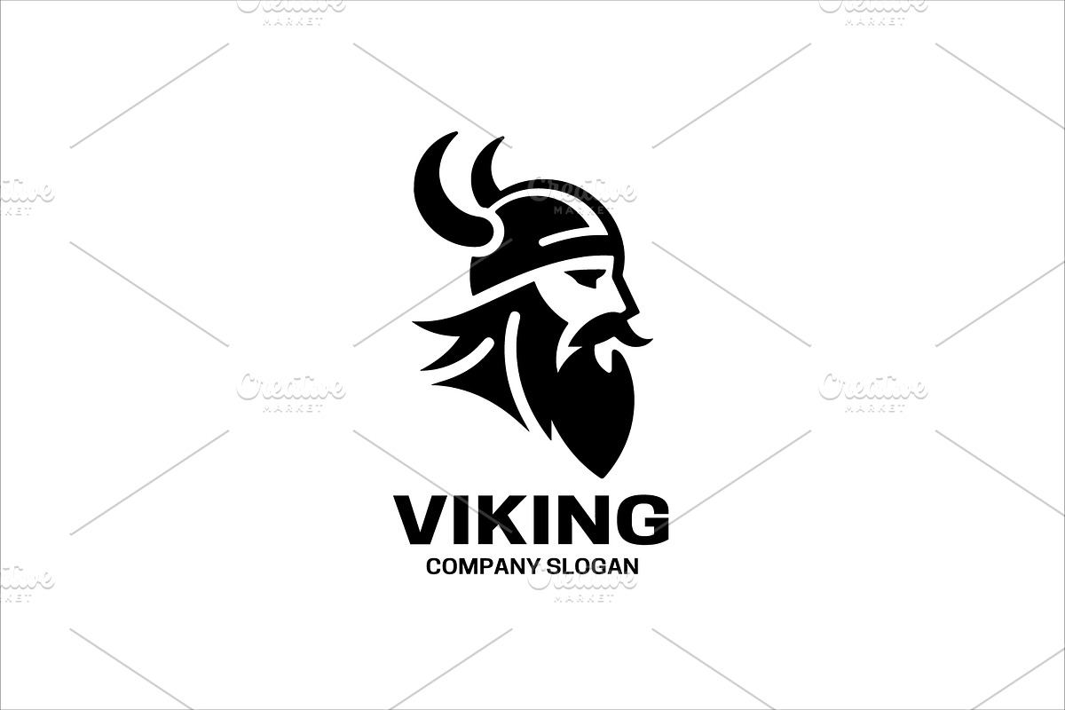 Viking Logo, a Branding & Logo Template by Vectorium Studio
