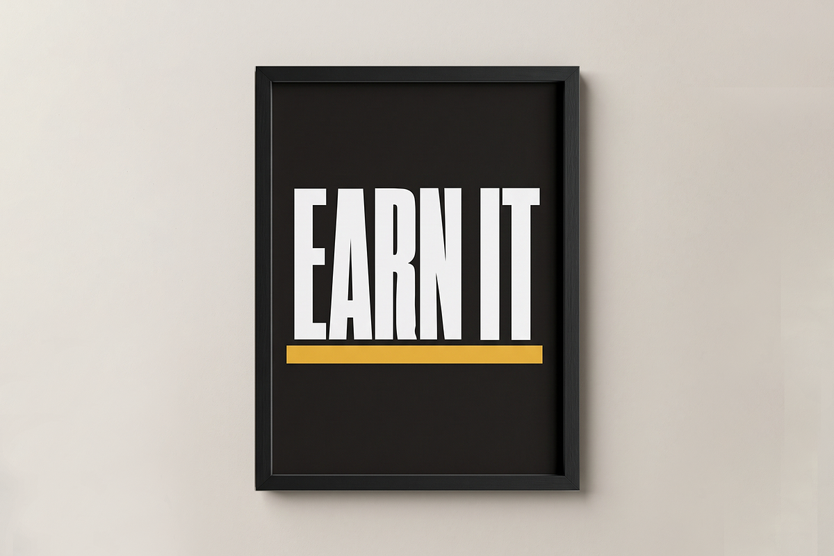 Set of 8 Motivational Wall Poster, a Poster Template by microtasker (Photo 2 of 8)