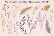 Sugarplum Christmas Clipart, an Illustration by The Audacious Brush (Thumbnail 5 of 10)