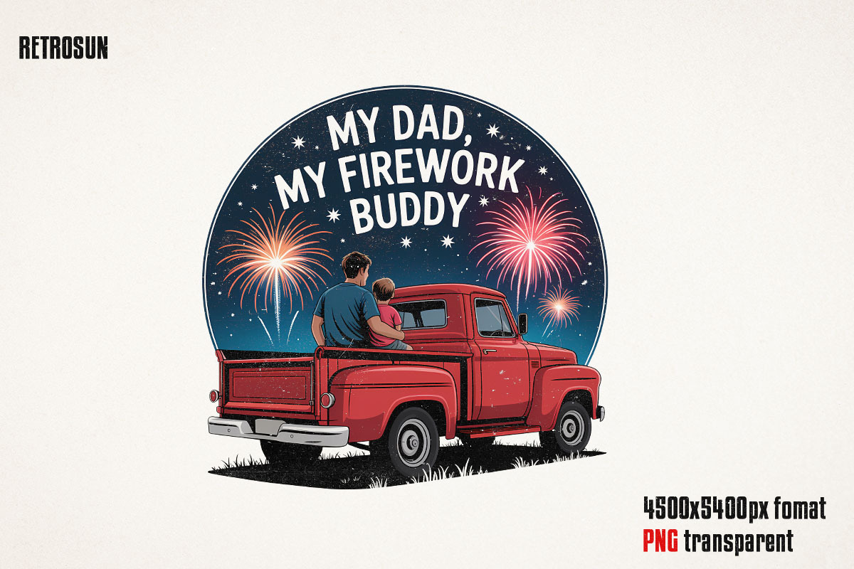4th of July Father’s Day PNG Bundle, an Object Graphic by GlitterCraft (Photo 16 of 61)