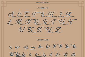 Manteman - Monoline Script Font