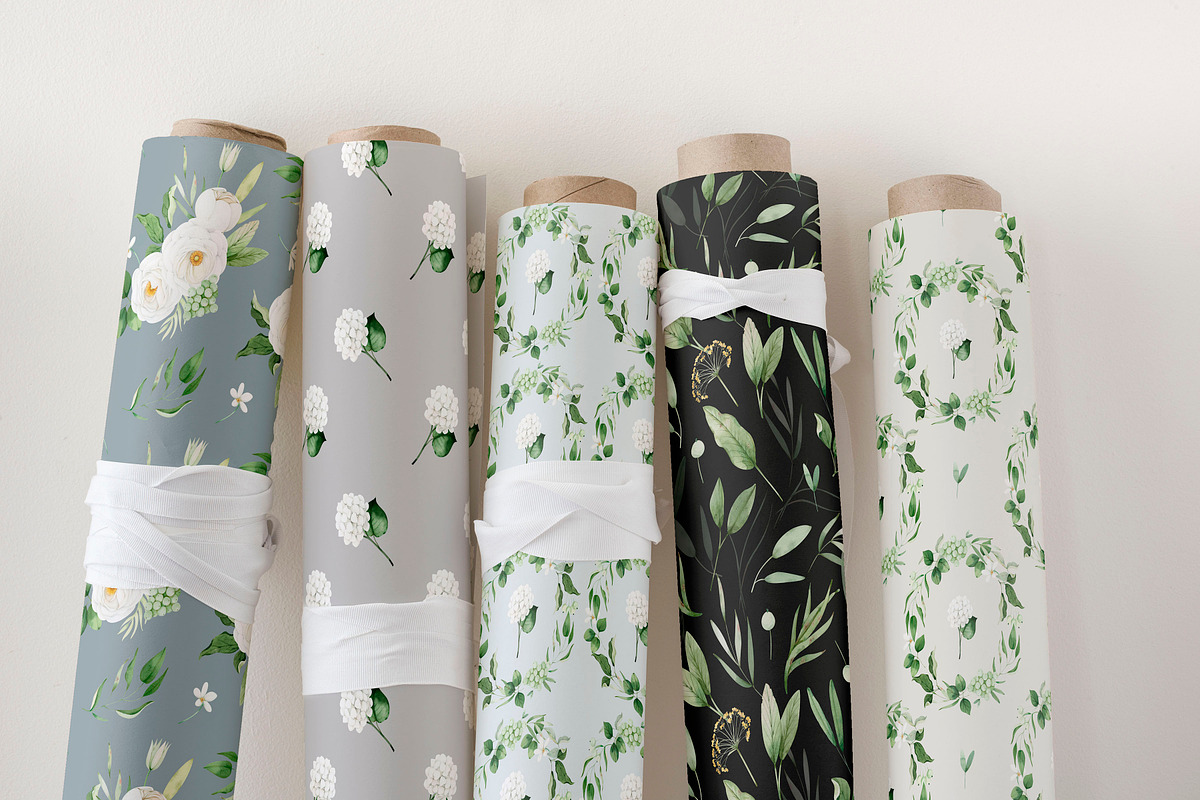 Spring floral greenery, an Illustration by nathalieclaire (Photo 12 of 13)