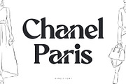 Hanesy - Modern Serif Font, a Serif Font by Ivan Rosenberg (Thumbnail 4 of 9)