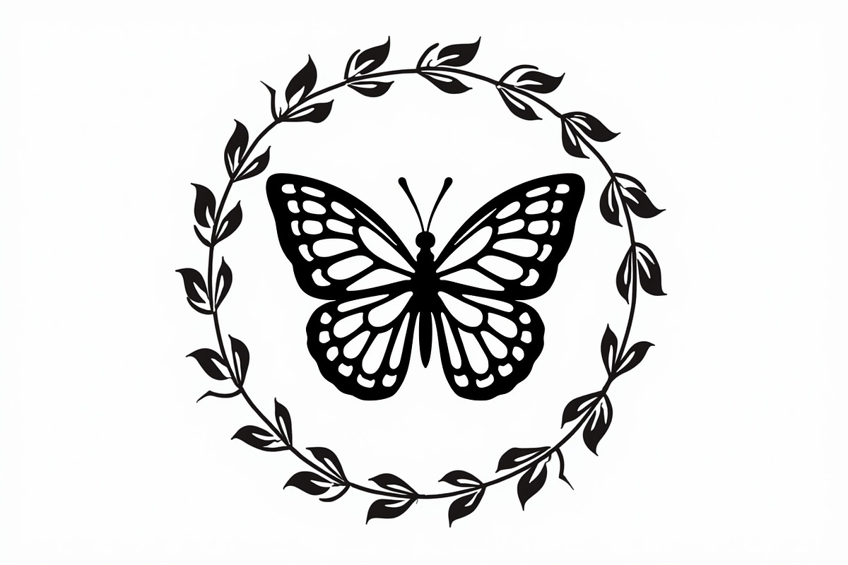 8 Butterfly Vector Collection, an Illustration by hafijul (Photo 8 of 9)