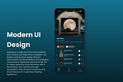 MarzVader - Music Streaming Mobile A, an App Template by trabaskriya (Thumbnail 3 of 5)