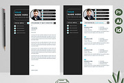 Modern Resume | Modern CV, a Resume Template by Attractive Resume (Thumbnail 3 of 3)