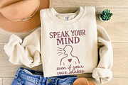 Speak Your Mind Even If Your Voice, an Illustration by SharpMarketplace (Thumbnail 8 of 9)