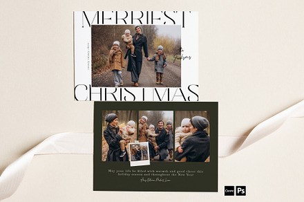 Christmas Card Template CC188, a Card Template by Always Templates