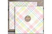 Pastel Christmas Plaids D Papers, a Pattern Graphic by JennyL Designs (Thumbnail 3 of 5)