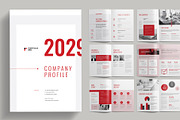 Company Profile Brochure, a Brochure Template by Pixelpick (Thumbnail 1 of 9)