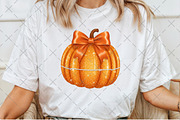 Halloween Disco Glitter Pumpkin PNG, an Illustration by Craft Nest (Thumbnail 5 of 6)