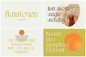 Authentic Modern Font Bundle