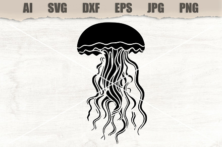 Stencil Jellyfish