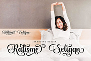 Holedan Heart Font, a Script Font by Bungletter (Thumbnail 8 of 9)