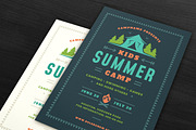 Kids Summer Camp Flyer Template, a Flyer Template by Vasya Kobelev (Thumbnail 2 of 3)