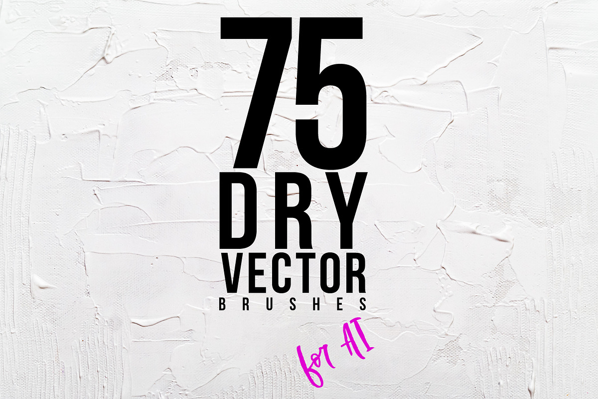 Dry brushes for AI, a Brush Add-On by Leo Studio Design Lab (Photo 3 of 3)