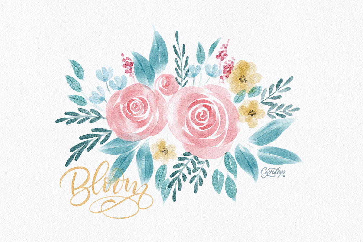 Watercolor Procreate Brush Set, a Brush Add-On by Cynlop Ink (Photo 9 of 10)