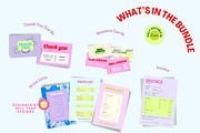 BOLD! Stationery Template Bundle, a Stationery Template by Hell Yeah Designs (Thumbnail 6 of 8)