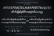 Crushine Brush Script, a Script Font by Siwox Studios (Thumbnail 9 of 10)