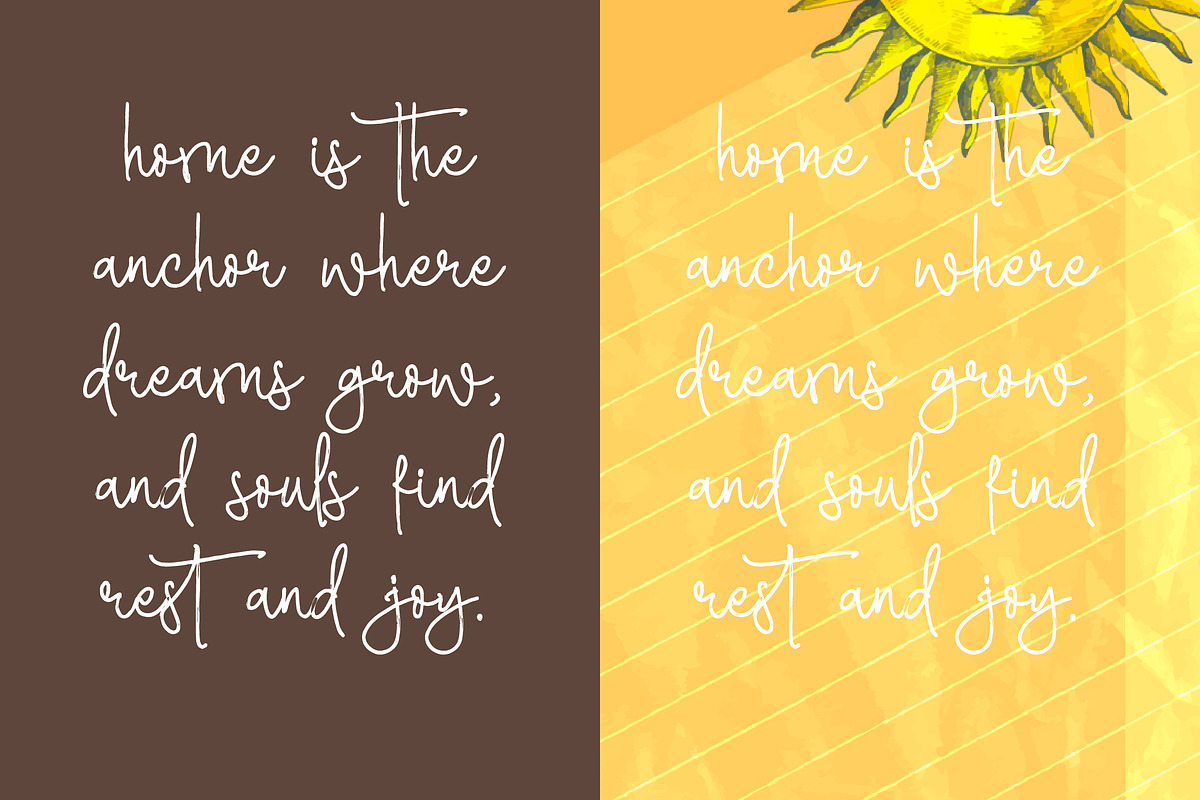 Velvet Horizon, a Script Font by Integritype Studio (Photo 5 of 15)
