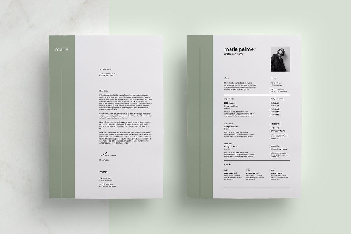 Marla Stationery, a Stationery Template by Loc Tropis (Photo 3 of 7)