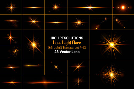 Realistic Lens Light Flare, a Design Template by MRI STUDIO