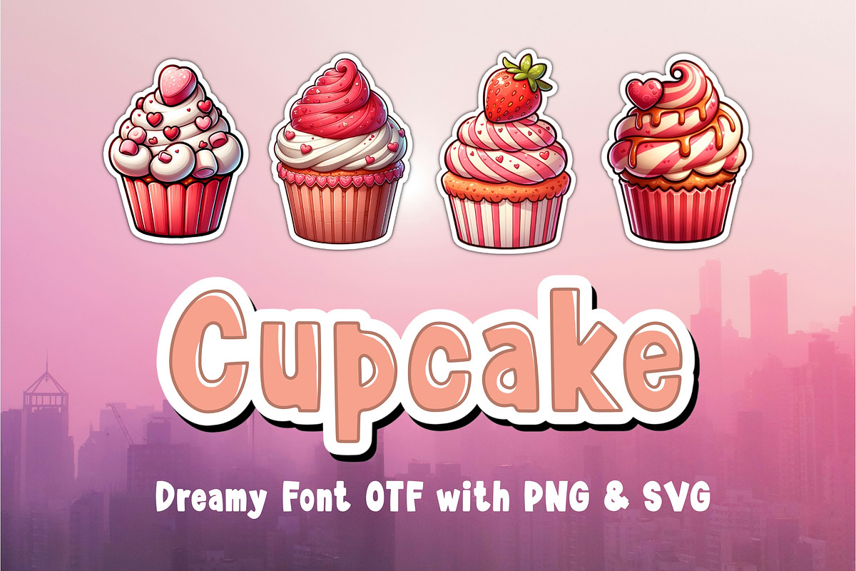 Dreamy OTF PNG SVG, a Sans Serif Font by DREAMs Soul G. (Photo 2 of 5)