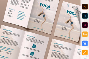 Yoga Instructor Brochure Bifold