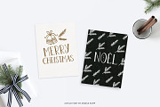 Joyeux Christmas font & clipart, a Sans Serif Font by Angele Kamp (Thumbnail 2 of 8)